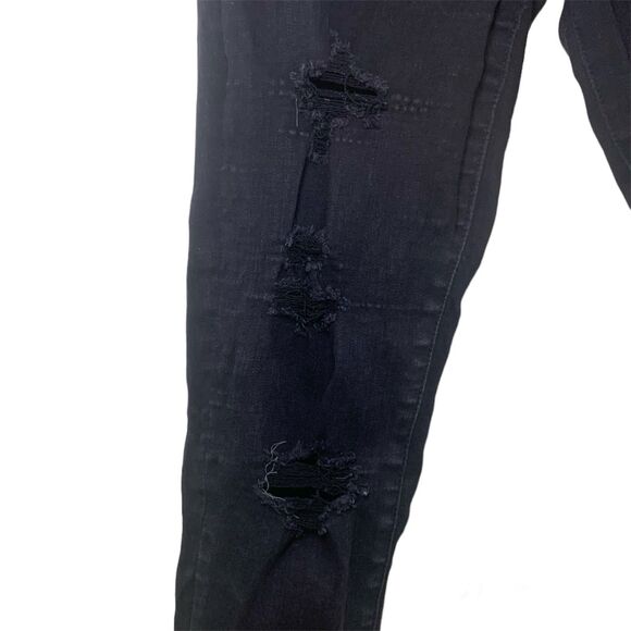 Abercrombie & Fitch Ultra High Rise Super Skinny Ankle Distressed Jeans 26/2 - Picture 2 of 9